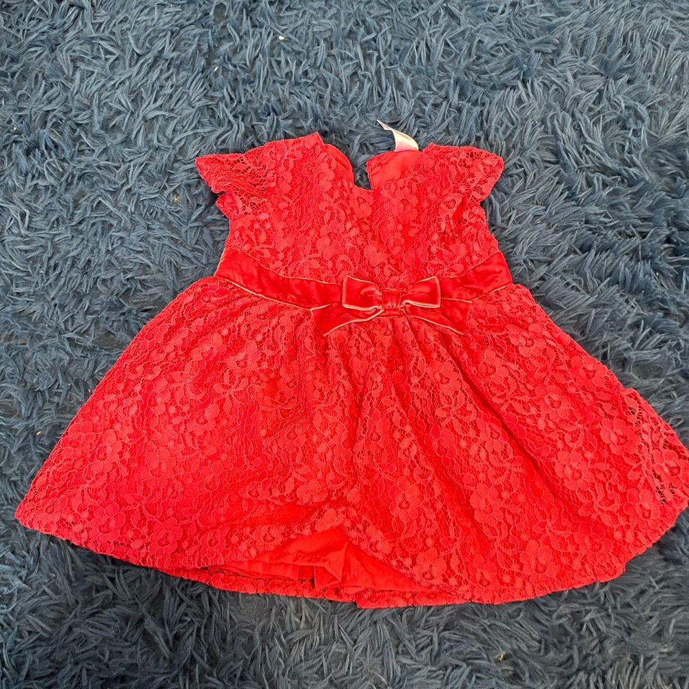 Coral Girls Dress Carters 9m
